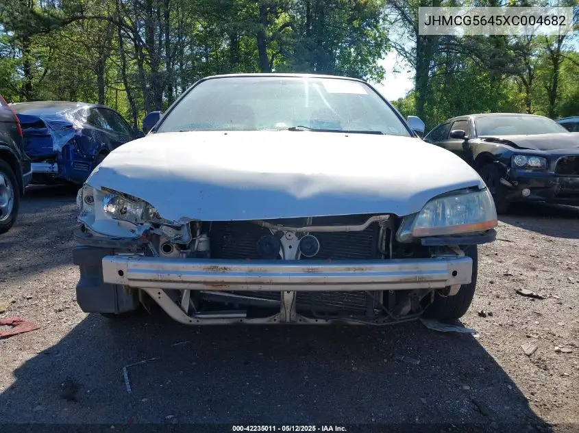 1999 Honda Accord Lx VIN: JHMCG5645XC004682 Lot: 42235011