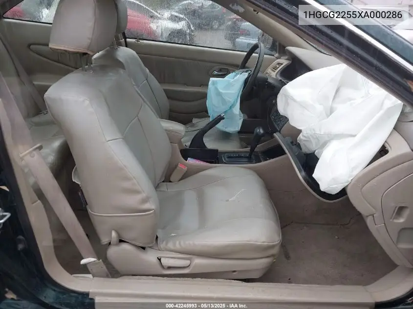 1999 Honda Accord Ex V6 VIN: 1HGCG2255XA000286 Lot: 42245993
