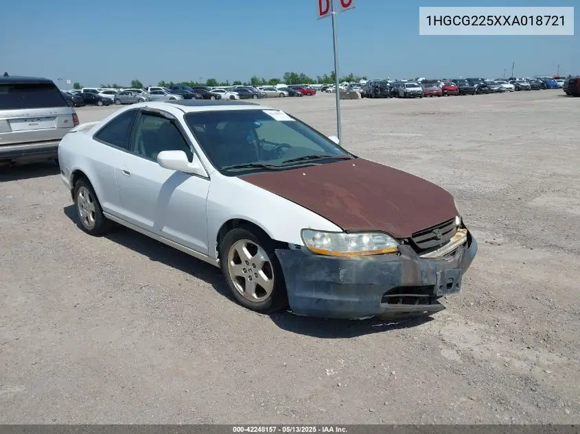 1999 Honda Accord Ex V6 VIN: 1HGCG225XXA018721 Lot: 42248157