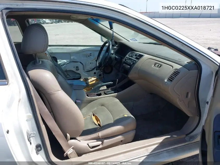 1999 Honda Accord Ex V6 VIN: 1HGCG225XXA018721 Lot: 42248157