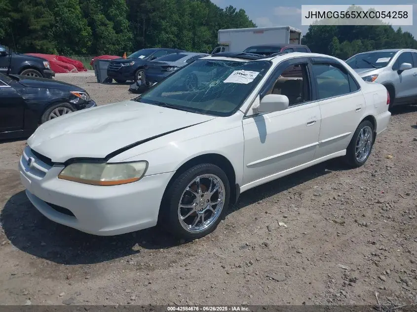 1999 Honda Accord Ex VIN: JHMCG565XXC054258 Lot: 42584676