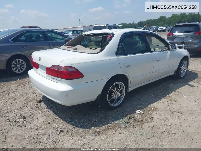 1999 Honda Accord Ex VIN: JHMCG565XXC054258 Lot: 42584676