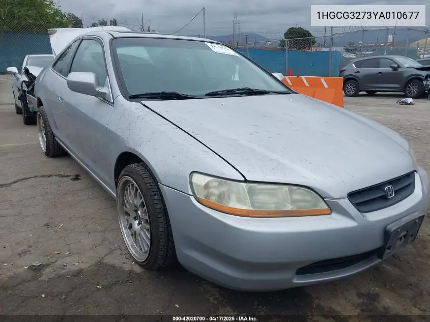 2000 Honda Accord 2.3 Ex VIN: 1HGCG3273YA010677 Lot: 42020700