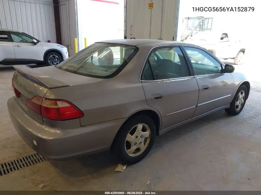 2000 Honda Accord 2.3 Ex VIN: 1HGCG5656YA152879 Lot: 42593900