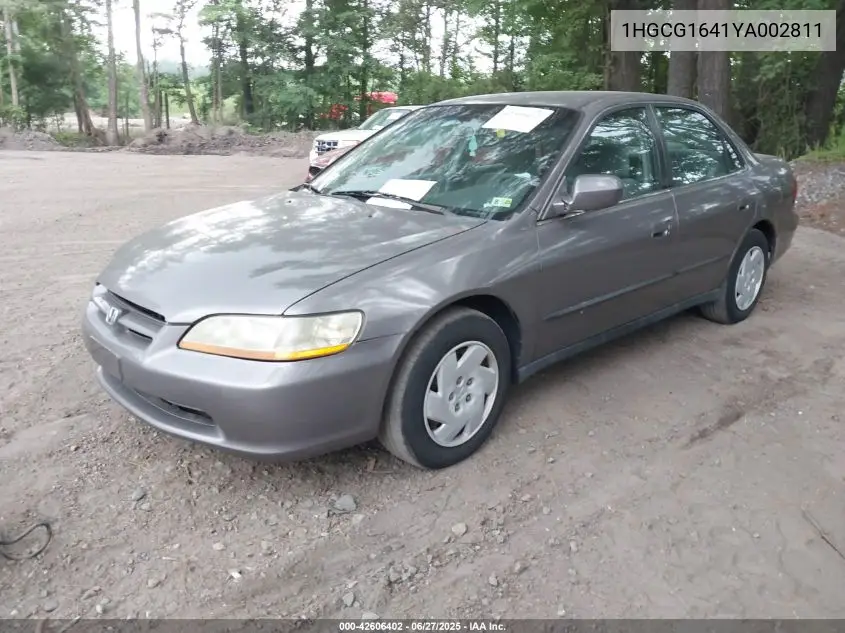 2000 Honda Accord 3.0 Lx VIN: 1HGCG1641YA002811 Lot: 42606402