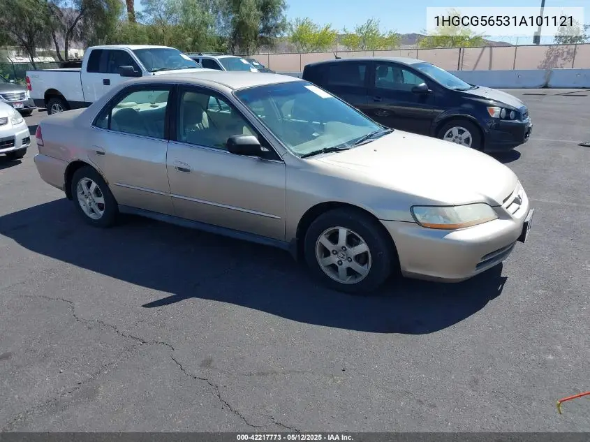 2001 Honda Accord 2.3 Lx VIN: 1HGCG56531A101121 Lot: 42217773