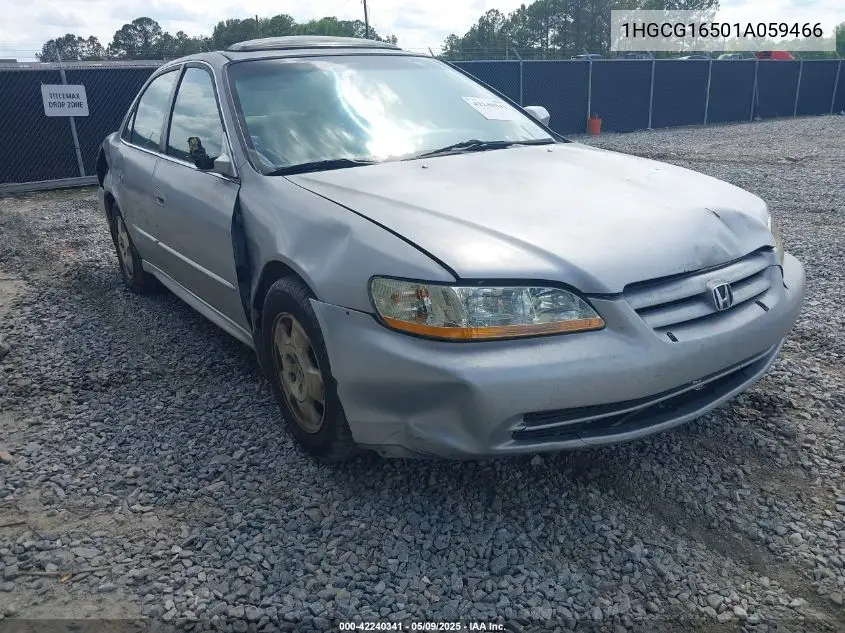 2001 Honda Accord 3.0 Ex VIN: 1HGCG16501A059466 Lot: 42240341
