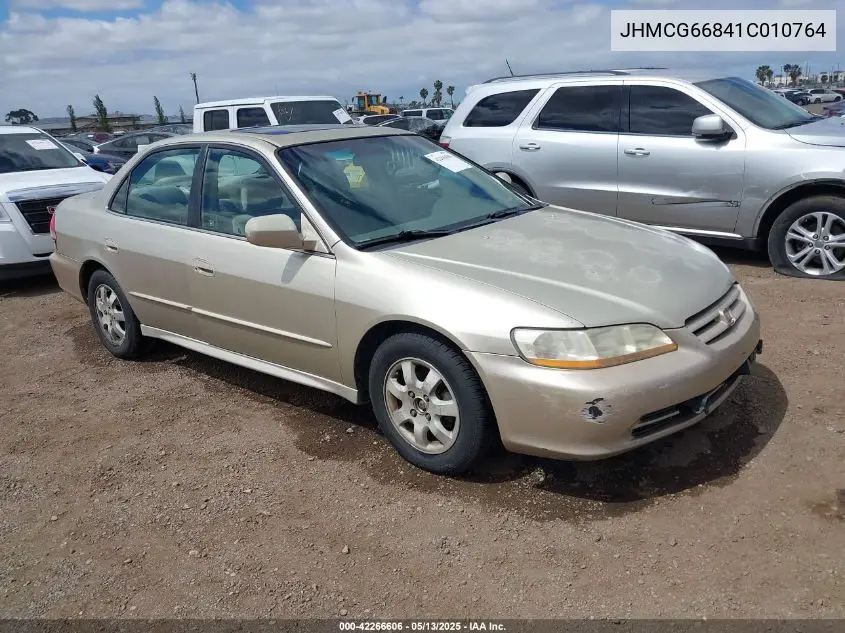 2001 Honda Accord 2.3 Ex VIN: JHMCG66841C010764 Lot: 42266606