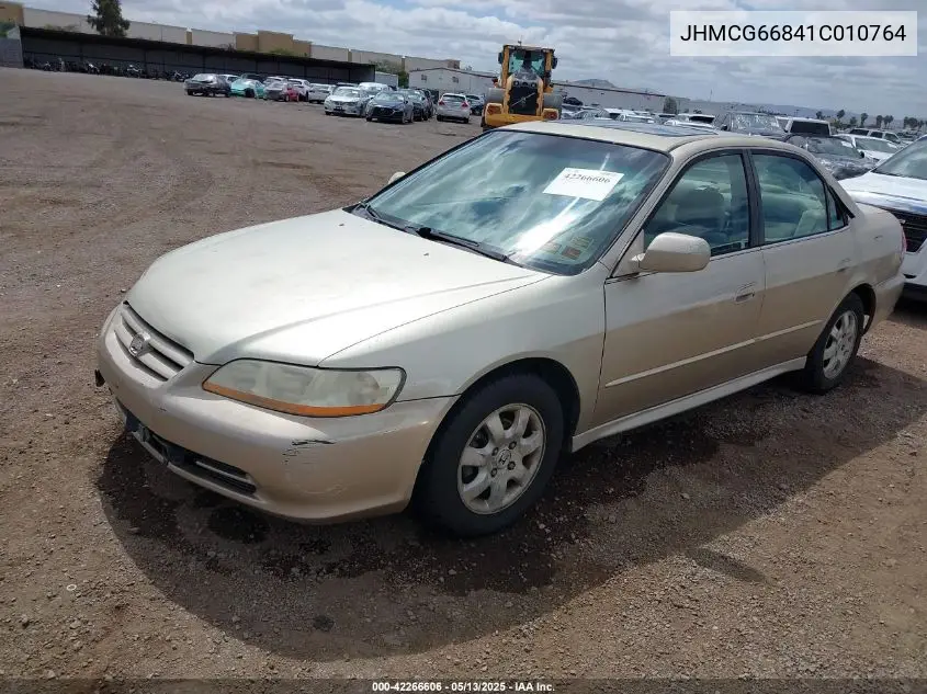 2001 Honda Accord 2.3 Ex VIN: JHMCG66841C010764 Lot: 42266606