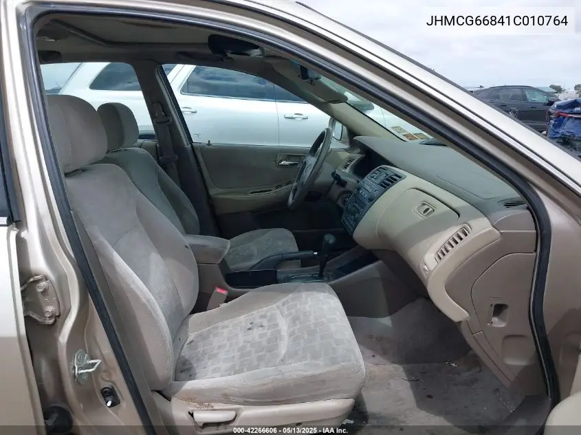 2001 Honda Accord 2.3 Ex VIN: JHMCG66841C010764 Lot: 42266606