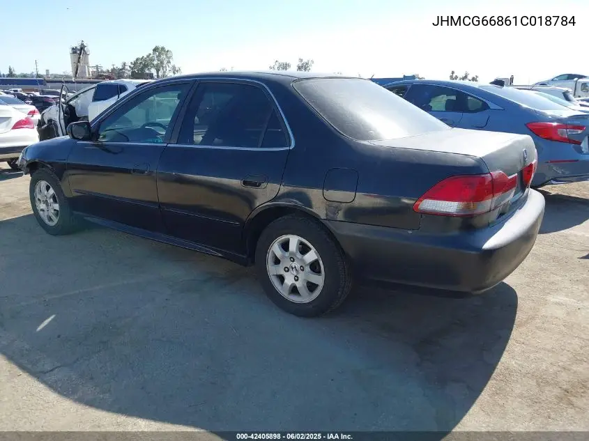 2001 Honda Accord 2.3 Ex VIN: JHMCG66861C018784 Lot: 42405898