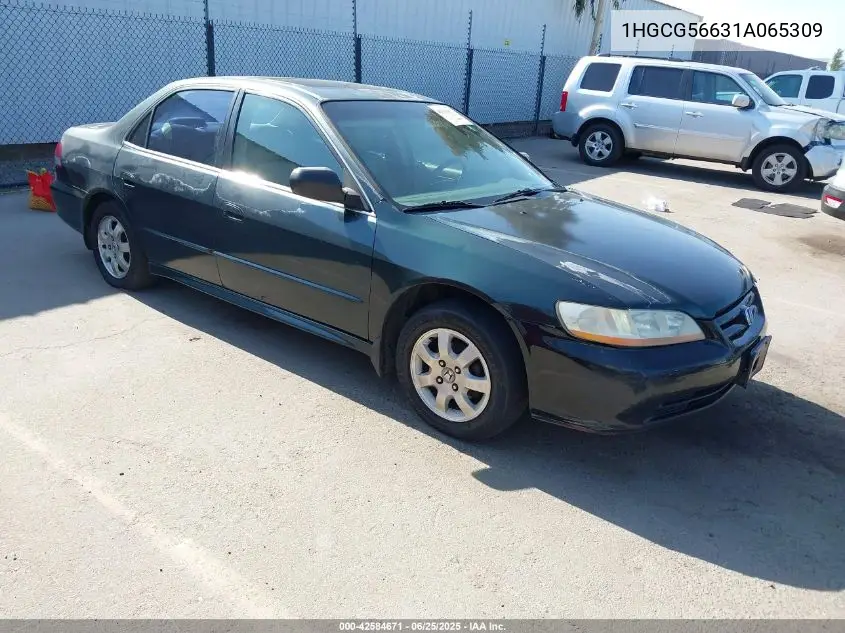 2001 Honda Accord 2.3 Ex VIN: 1HGCG56631A065309 Lot: 42584671