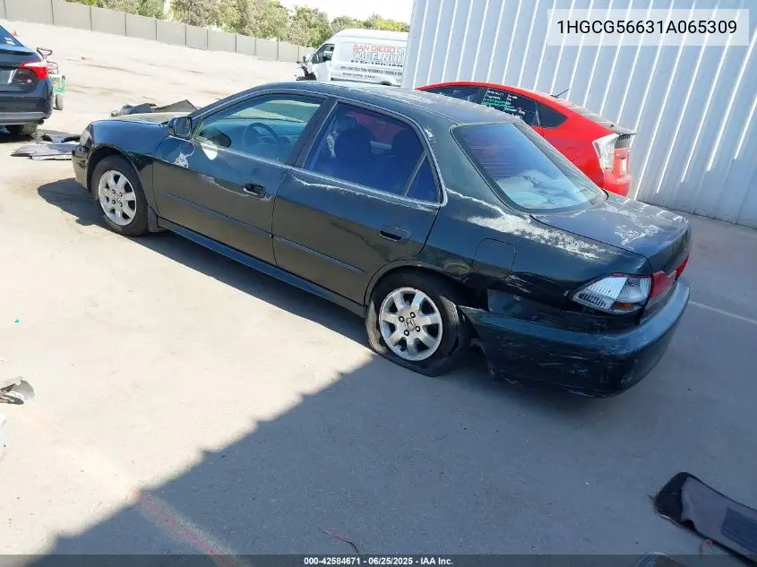 2001 Honda Accord 2.3 Ex VIN: 1HGCG56631A065309 Lot: 42584671