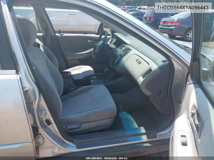 2001 Honda Accord 2.3 Lx VIN: 1HGCG564X1A096443 Lot: 42603623