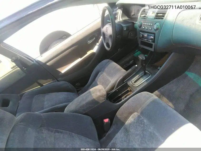 2001 Honda Accord 2.3 Ex VIN: 1HGCG32711A010067 Lot: 42611824
