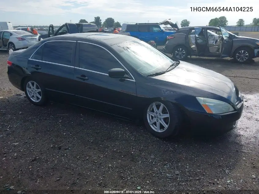 2004 Honda Accord 3.0 Ex VIN: 1HGCM66544A104225 Lot: 42609119