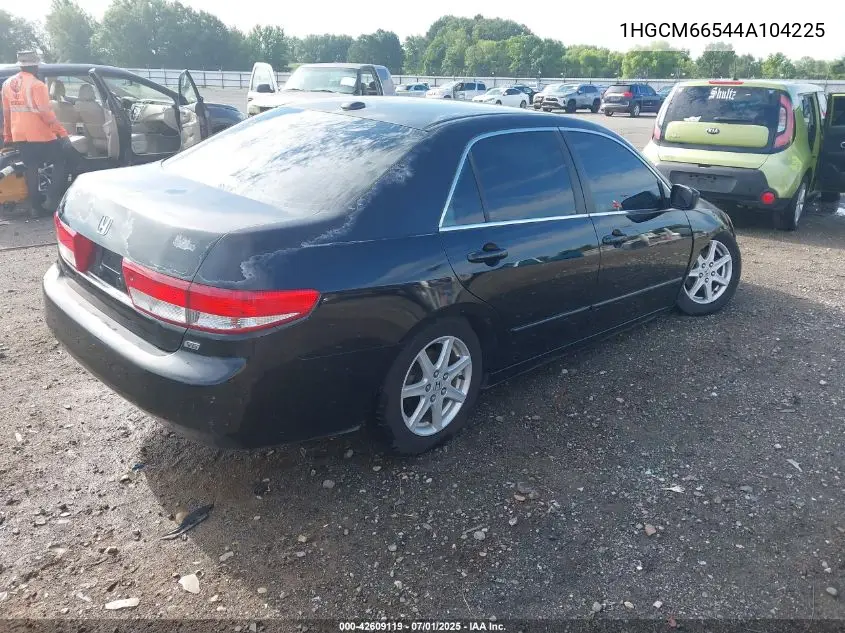 2004 Honda Accord 3.0 Ex VIN: 1HGCM66544A104225 Lot: 42609119