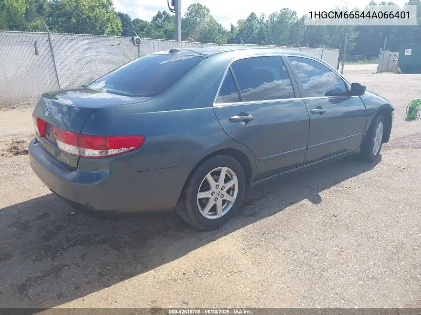2004 Honda Accord 3.0 Ex VIN: 1HGCM66544A066401 Lot: 42615785
