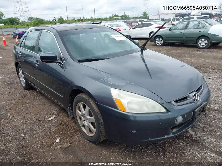 2005 Honda Accord 3.0 Ex VIN: 1HGCM66595A050714 Lot: 42266796