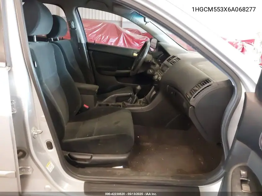 2006 Honda Accord 2.4 Se VIN: 1HGCM553X6A068277 Lot: 42238520