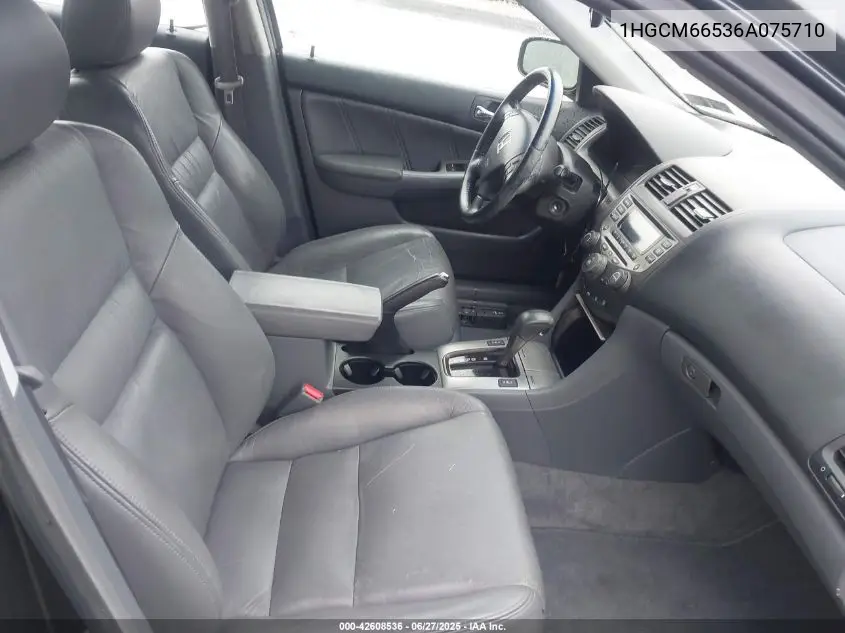 2006 Honda Accord 3.0 Ex VIN: 1HGCM66536A075710 Lot: 42608536