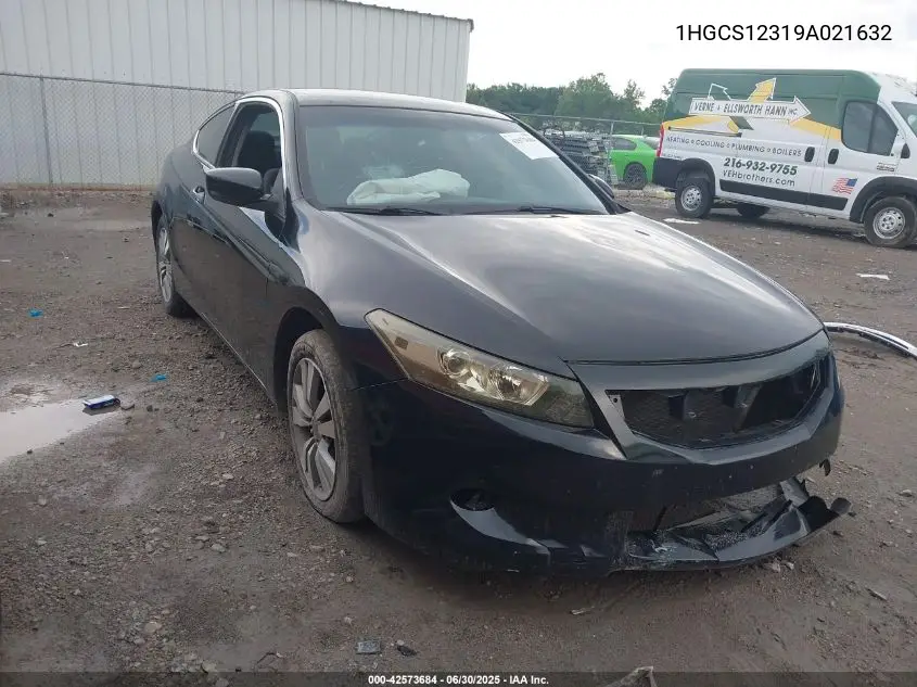 2009 Honda Accord 2.4 Lx-S VIN: 1HGCS12319A021632 Lot: 42573684