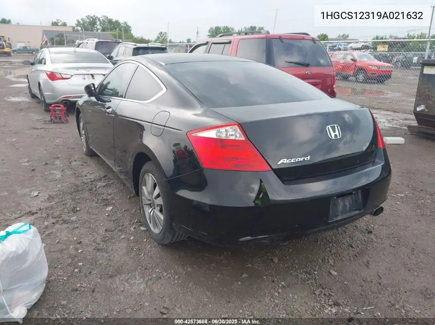 2009 Honda Accord 2.4 Lx-S VIN: 1HGCS12319A021632 Lot: 42573684
