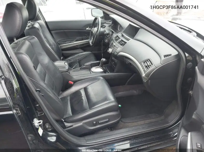 2010 Honda Accord 3.5 Ex-L VIN: 1HGCP3F86AA001741 Lot: 42242964
