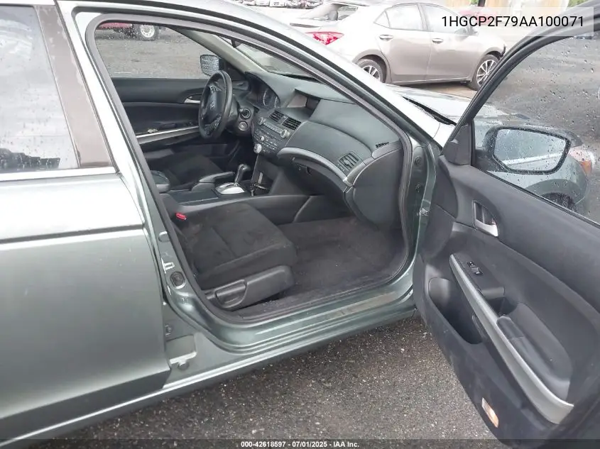 2010 Honda Accord 2.4 Ex VIN: 1HGCP2F79AA100071 Lot: 42618597