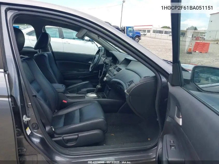 2011 Honda Accord 2.4 Se VIN: 1HGCP2F61BA051151 Lot: 42256569