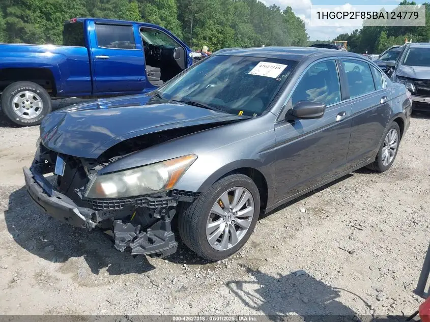 1hgcp2f85ba124779 1HGCP2F85BA124779 2011 Honda Accord 2.4 Ex-L