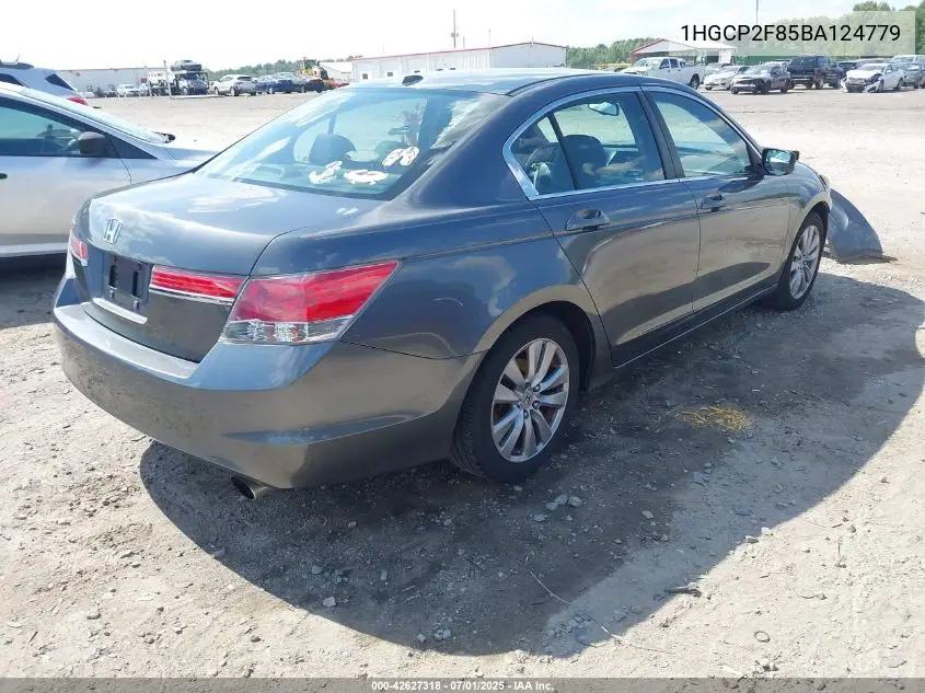 1hgcp2f85ba124779 1HGCP2F85BA124779 2011 Honda Accord 2.4 Ex-L
