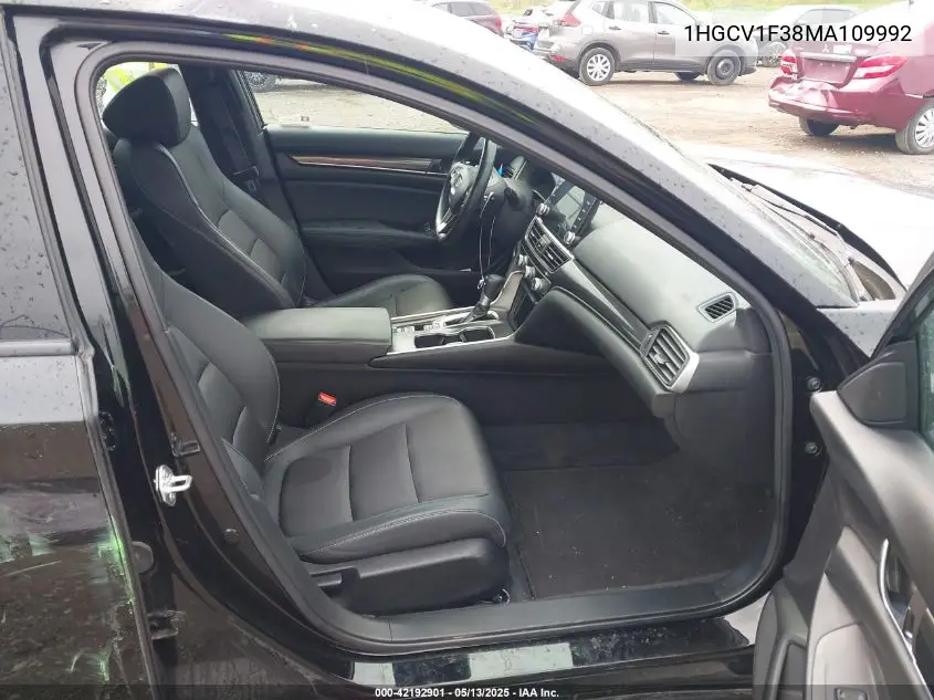 2021 Honda Accord Sport VIN: 1HGCV1F38MA109992 Lot: 42192901