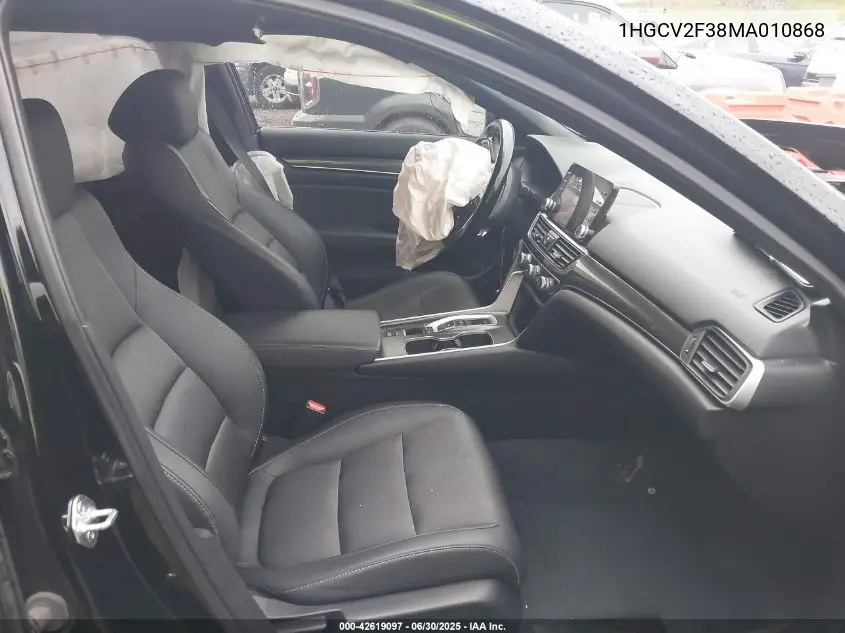2021 Honda Accord Sport 2.0T VIN: 1HGCV2F38MA010868 Lot: 42619097