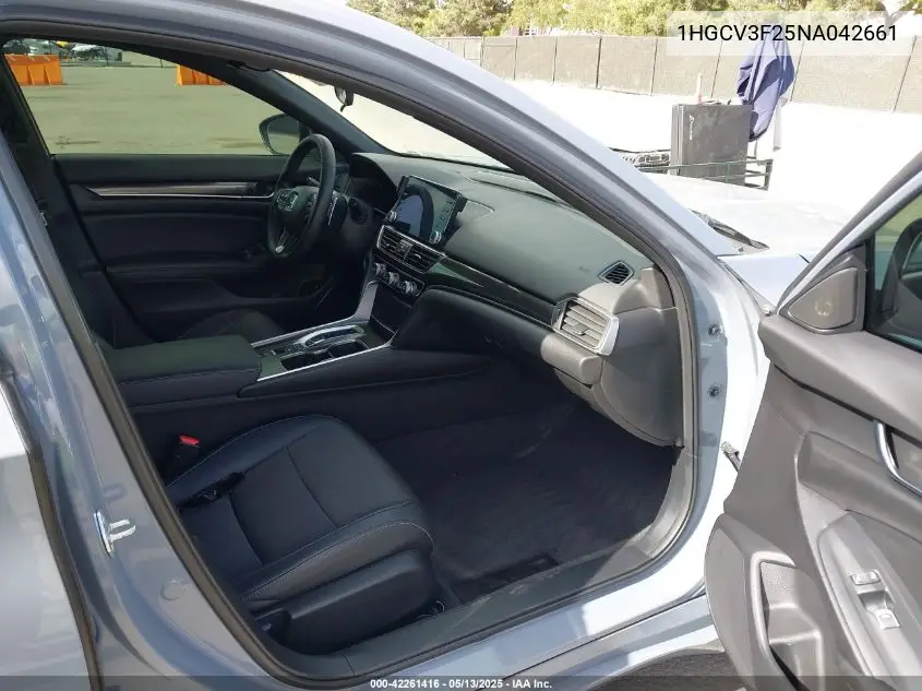 2022 Honda Accord Hybrid Sport VIN: 1HGCV3F25NA042661 Lot: 42261416