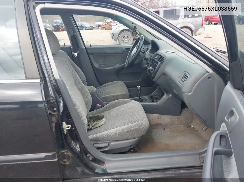 1999 Honda Civic Lx VIN: 1HGEJ6576XL038659 Lot: 42170672