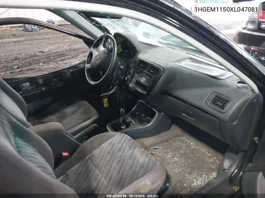 1999 Honda Civic Si VIN: 1HGEM1150XL047081 Lot: 42240796