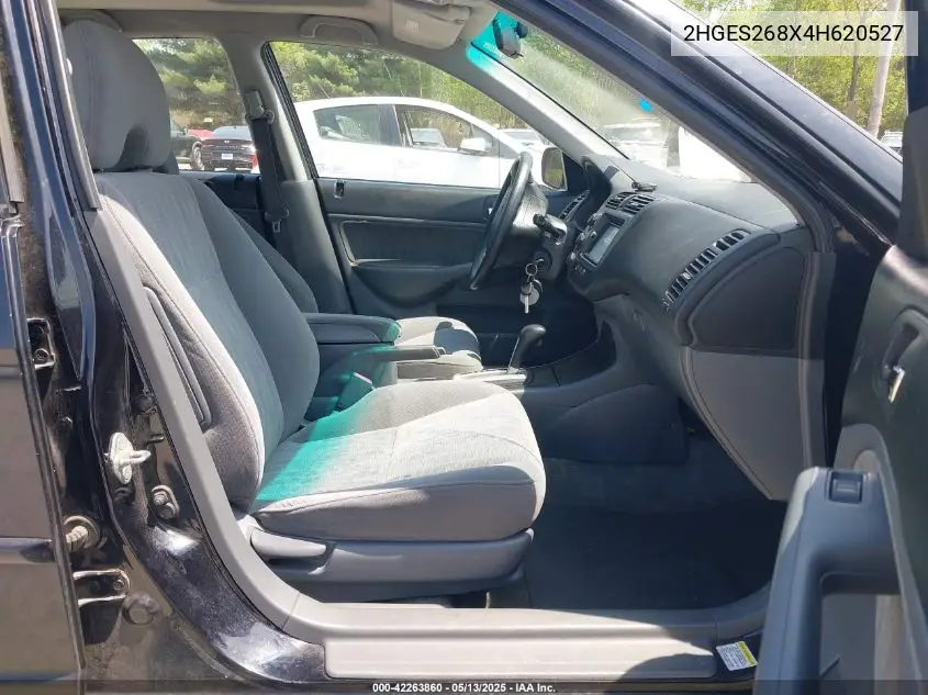 2004 Honda Civic Ex VIN: 2HGES268X4H620527 Lot: 42263860
