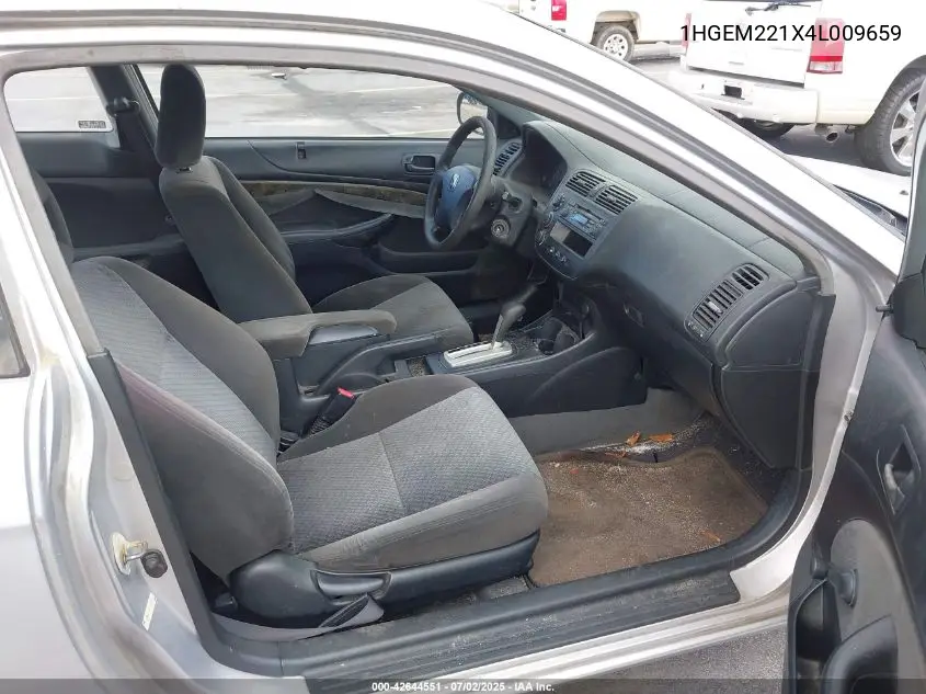 2004 Honda Civic Vp VIN: 1HGEM221X4L009659 Lot: 42644551