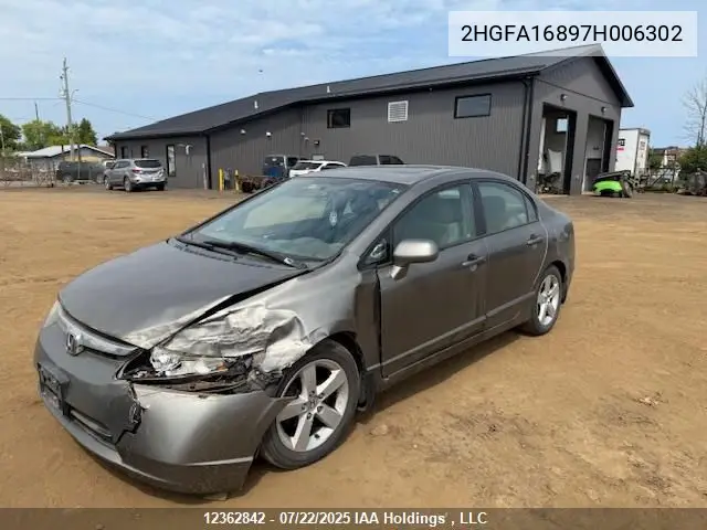 2HGFA16897H006302 2007 Honda Civic Ex