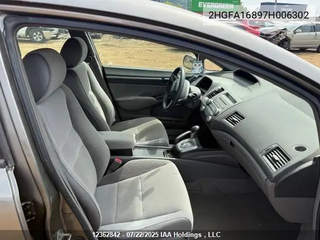 2HGFA16897H006302 2007 Honda Civic Ex