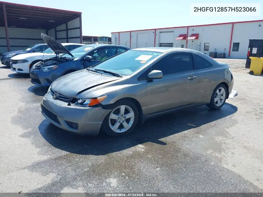 2007 Honda Civic Ex VIN: 2HGFG12857H523066 Lot: 42816634