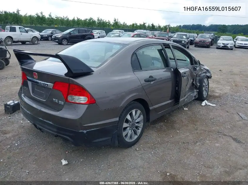 2009 Honda Civic Lx VIN: 1HGFA16559L015607 Lot: 42627365