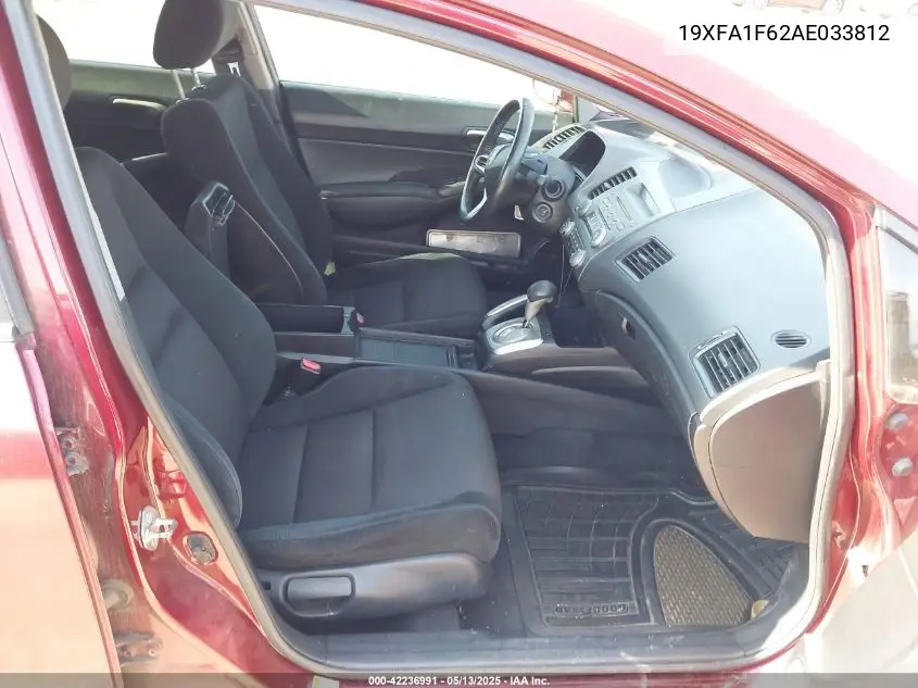 2010 Honda Civic Lx-S VIN: 19XFA1F62AE033812 Lot: 42236991