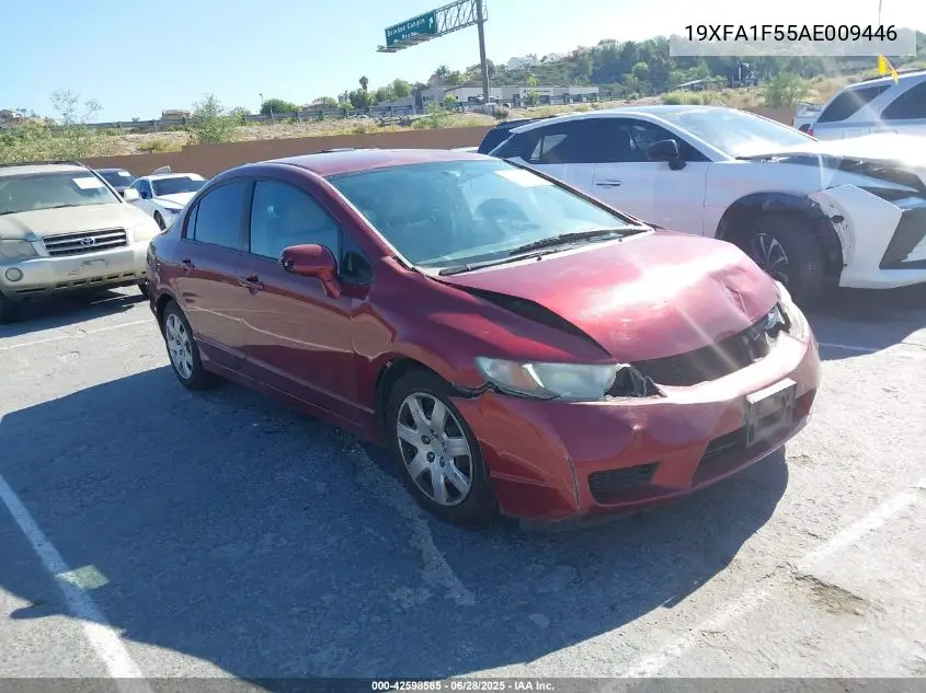 2010 Honda Civic Lx VIN: 19XFA1F55AE009446 Lot: 42598585