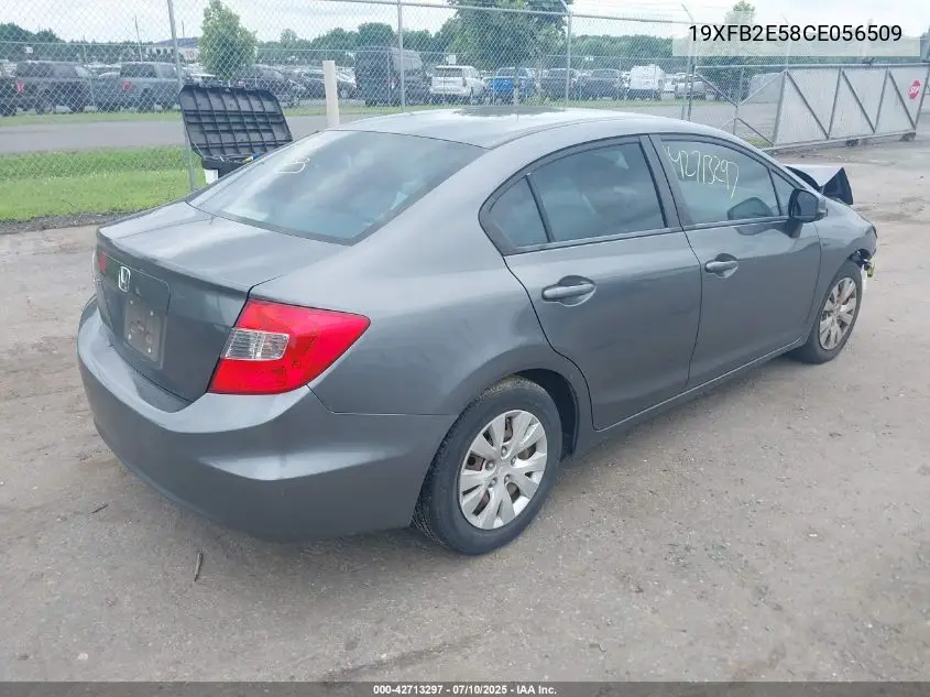 2012 Honda Civic Lx VIN: 19XFB2E58CE056509 Lot: 42713297