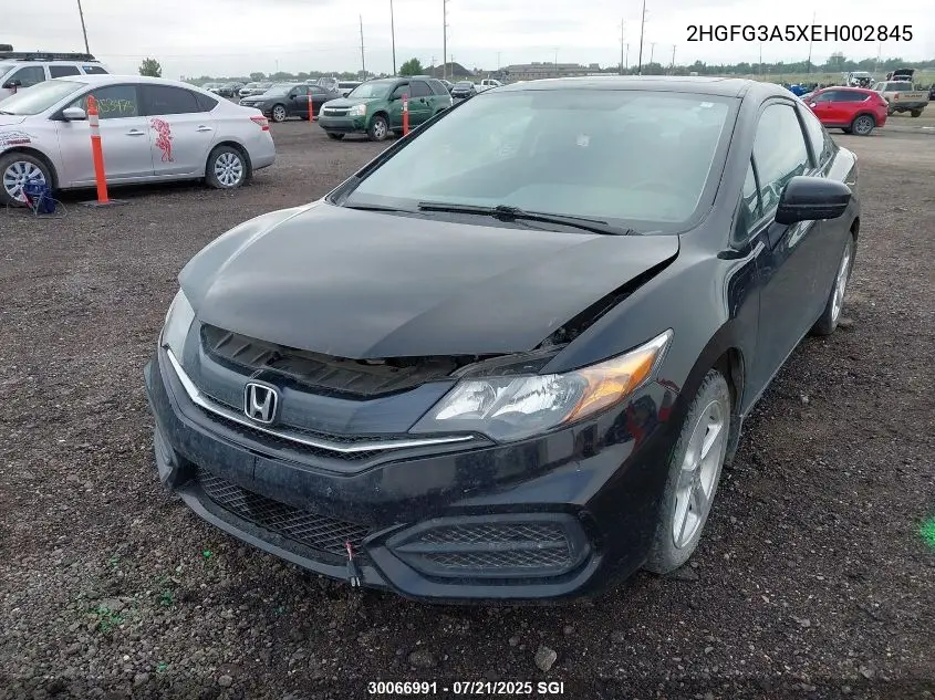 2014 Honda Civic Lx VIN: 2HGFG3A5XEH002845 Lot: 30066991