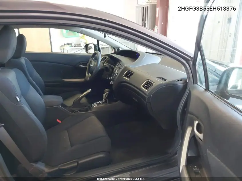 2014 Honda Civic Lx VIN: 2HGFG3B55EH513376 Lot: 42674089