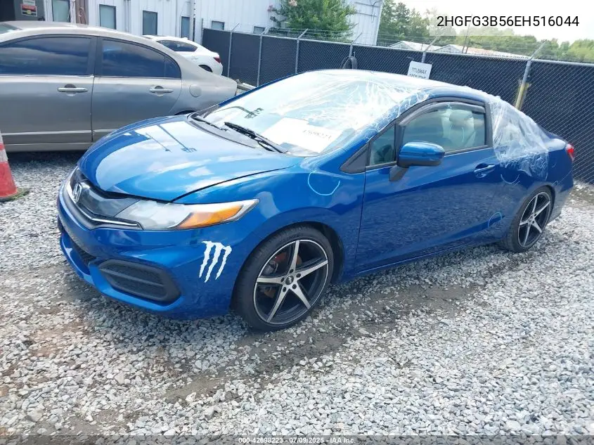 2014 Honda Civic Lx VIN: 2HGFG3B56EH516044 Lot: 42698223