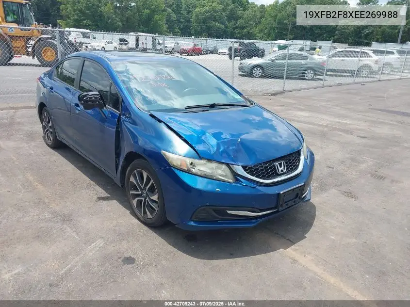 19xfb2f8xee269988 19XFB2F8XEE269988 2014 Honda Civic Ex